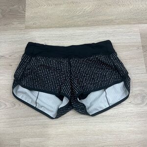 Lululemon Speed Up Low rise Shorts